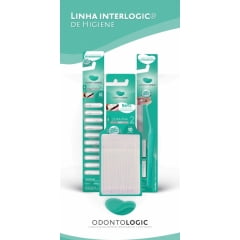 ESCOVA INTERDENTAL PARALELA EXTRA FINA CURTA N12 COM 10 REFIL